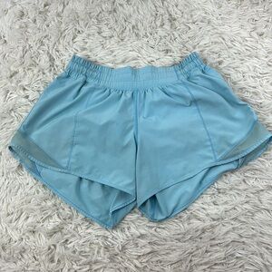 Lululemon Hotty Hot Short II *Long 4" Hydra Blue